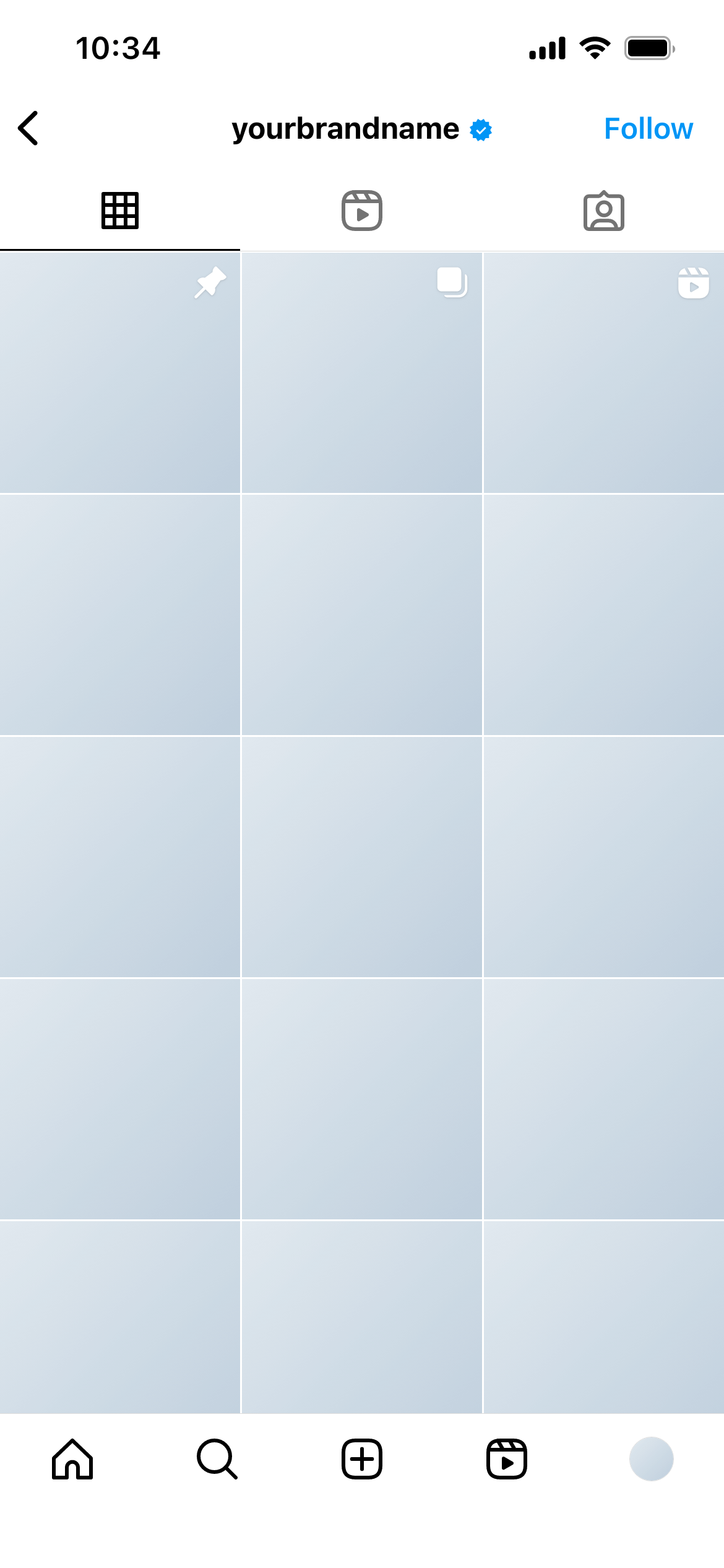 Instagram Grid Mockup Generator