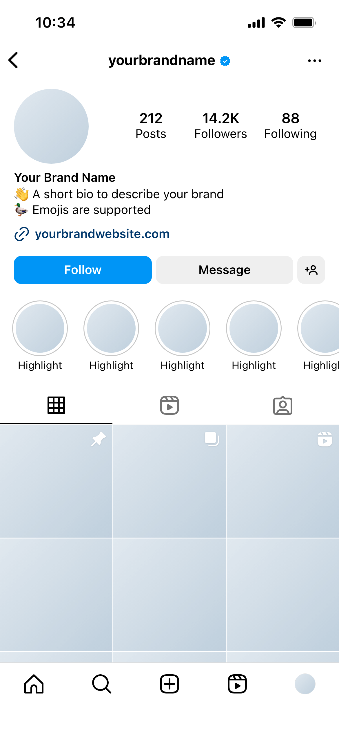 Instagram Profile Mockup Generator