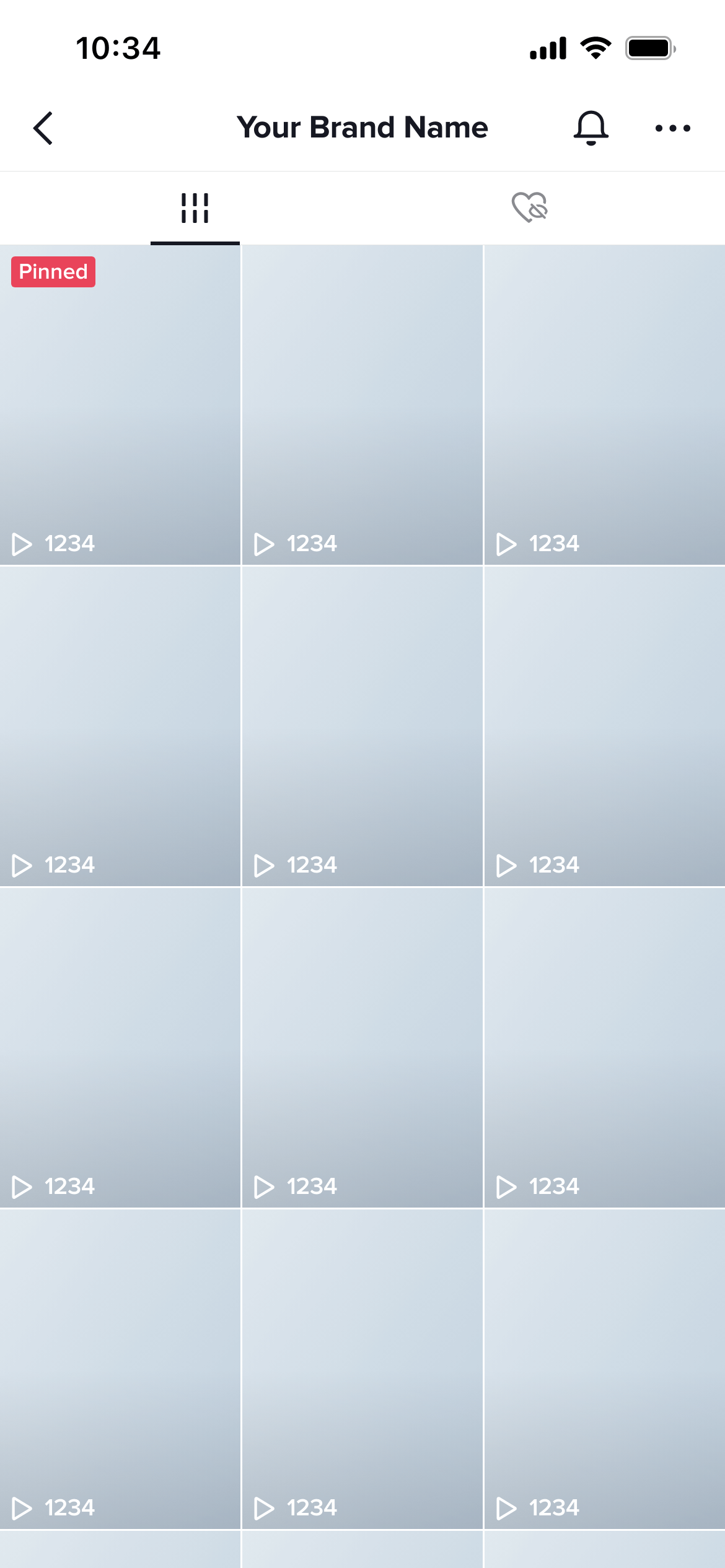 TikTok Grid Mockup Generator